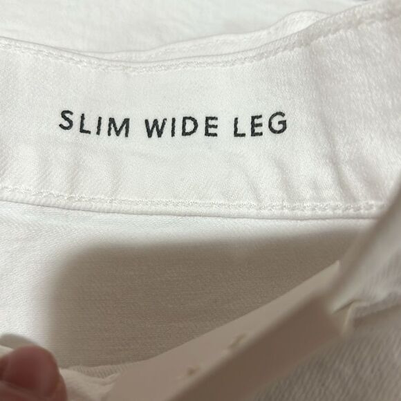 J. Crew BP461 Slim wide-leg jean in white wash NWT - Picture 10 of 12